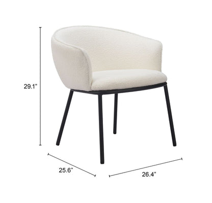 Essen Textured Fabric Dining Chair
