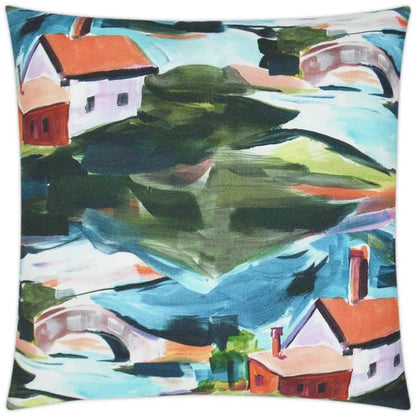 Essex Multi Color Throw Pillow With Insert