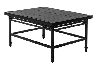 Eterna Black Sand Matte Patio Coffee Table