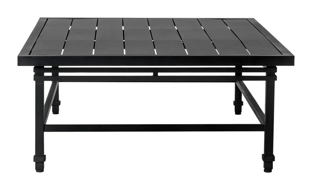 Eterna Black Sand Matte Patio Coffee Table