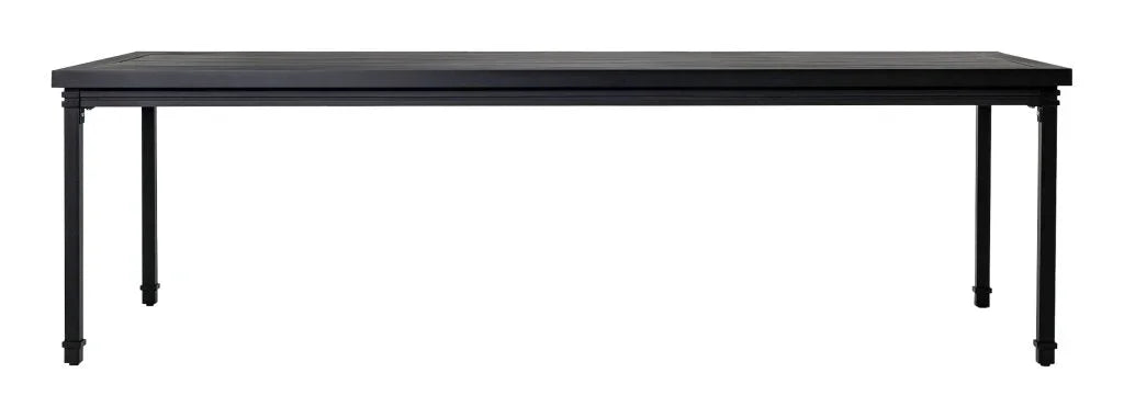 Eterna Modern Rectangular Patio Dining Table