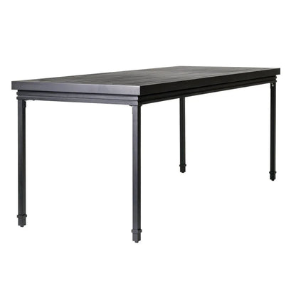 Eterna Modern Rectangular Patio Dining Table