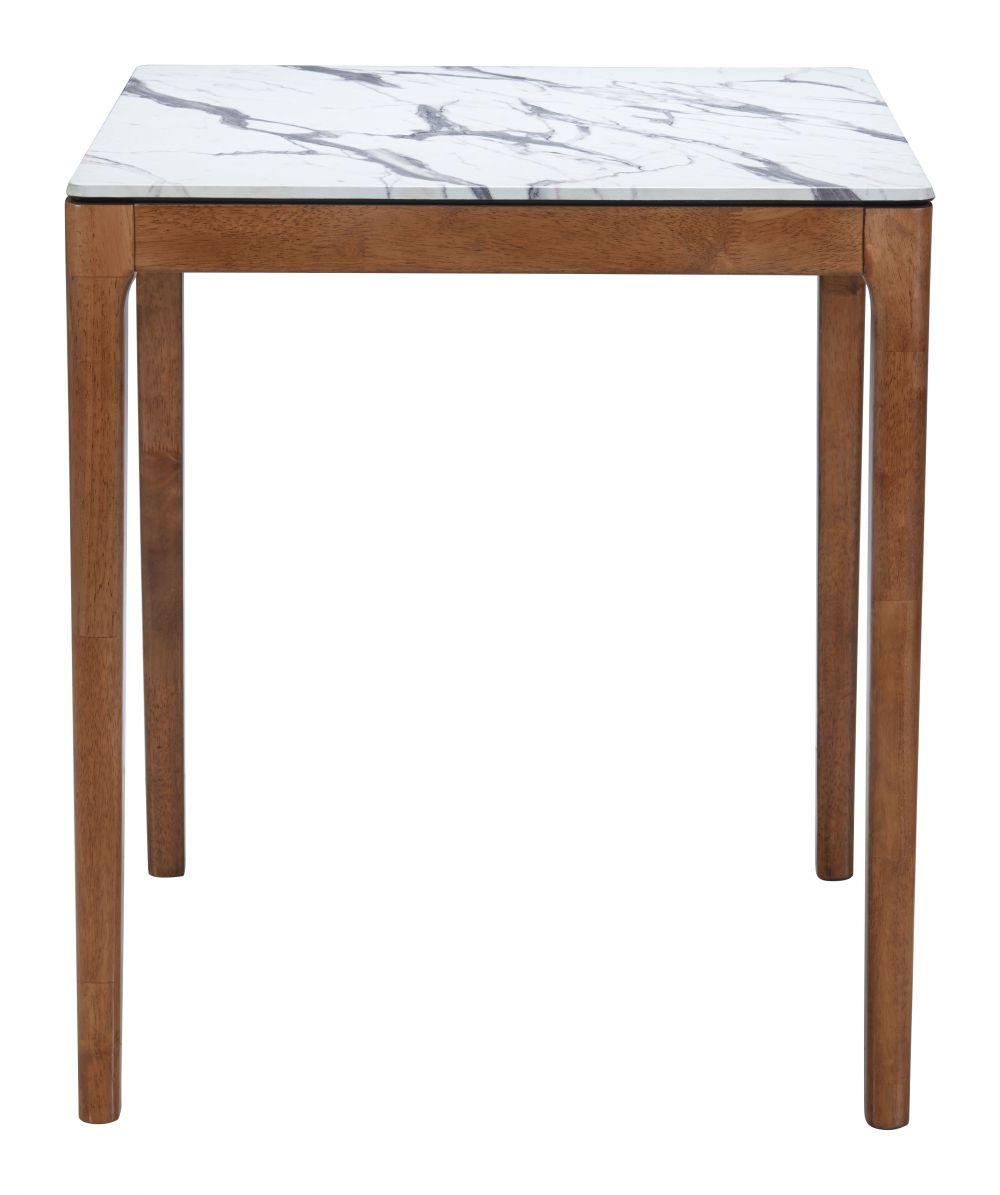 Eva Wooden Square Counter Table