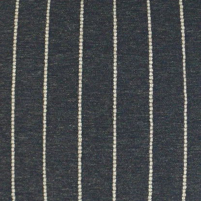 Evie Farmhouse Stripes Black Large Throw Pillow Insert