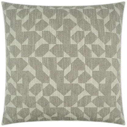 Explorer Taupe Throw Pillow With Insert