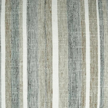 Faded Stripe Brown Throw Pillow With Insert