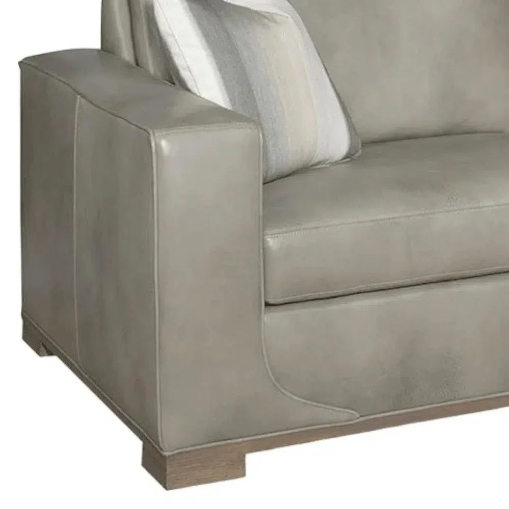 Fairview Custom Leather Sofa - Made to Order the USA