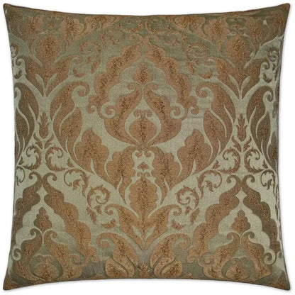 Fantasia Brown Throw Pillow With Insert