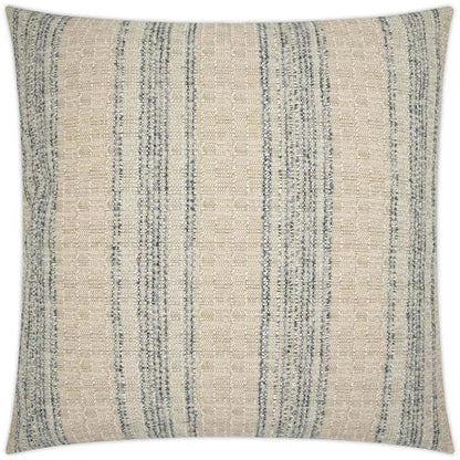 Farkle Jute Global Blue Large Throw Pillow Insert
