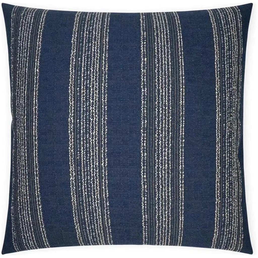 Farkle Navy Global Navy Large Throw Pillow Insert