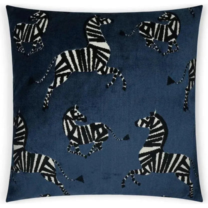 Farlowe Sapphire Animal Navy Large Throw Pillow Insert