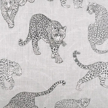 Felidae Grey Throw Pillow With Insert
