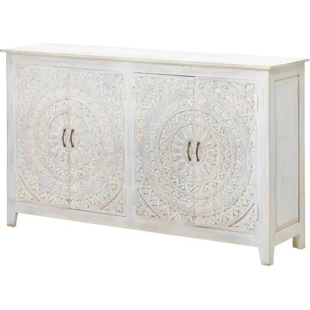 Feyloren Four Doors Wood Sideboard