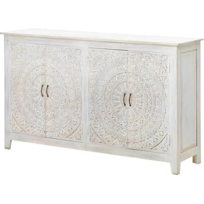 Feyloren Four Doors Wood Sideboard