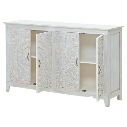 Feyloren Four Doors Wood Sideboard