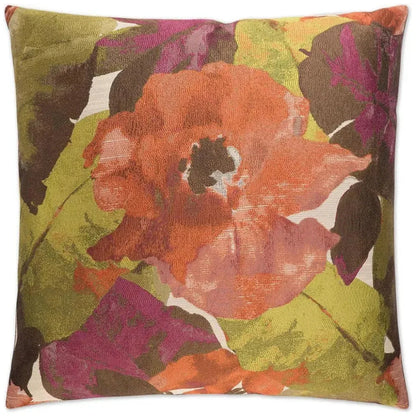 Figi Sunset Red Throw Pillow With Insert