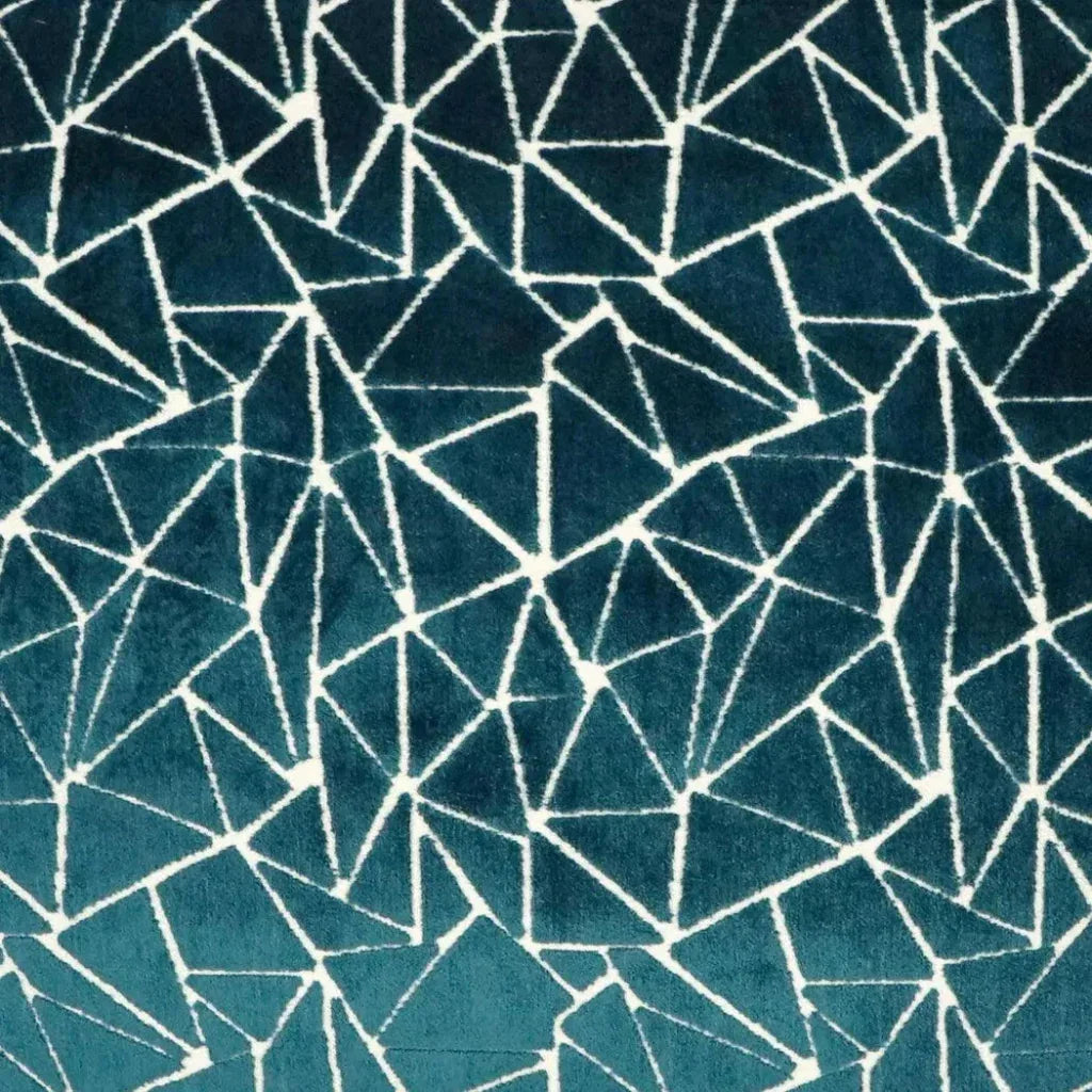 Finale Teal Turquoise Teal Large Throw Pillow Insert