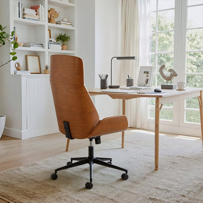 Flex Faux Leather High Back Office Chair