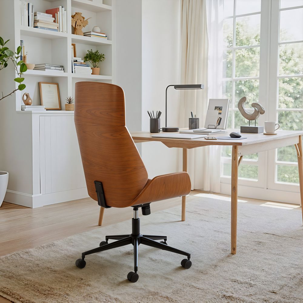 Flex Faux Leather High Back Office Chair