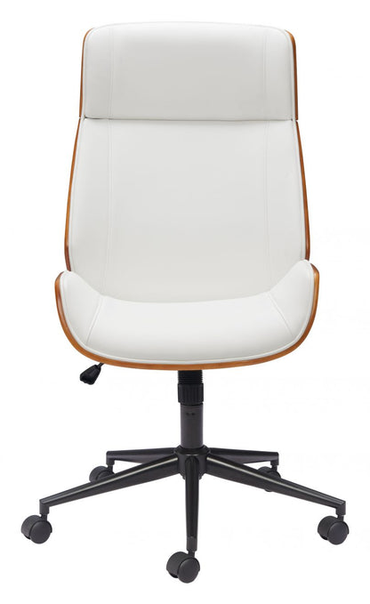 Flex Faux Leather High Back Office Chair