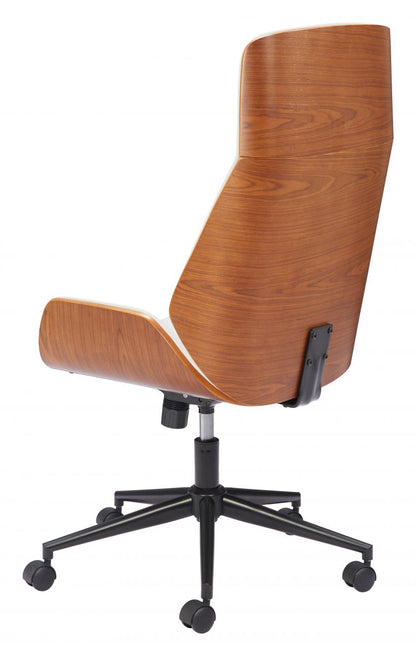 Flex Faux Leather High Back Office Chair