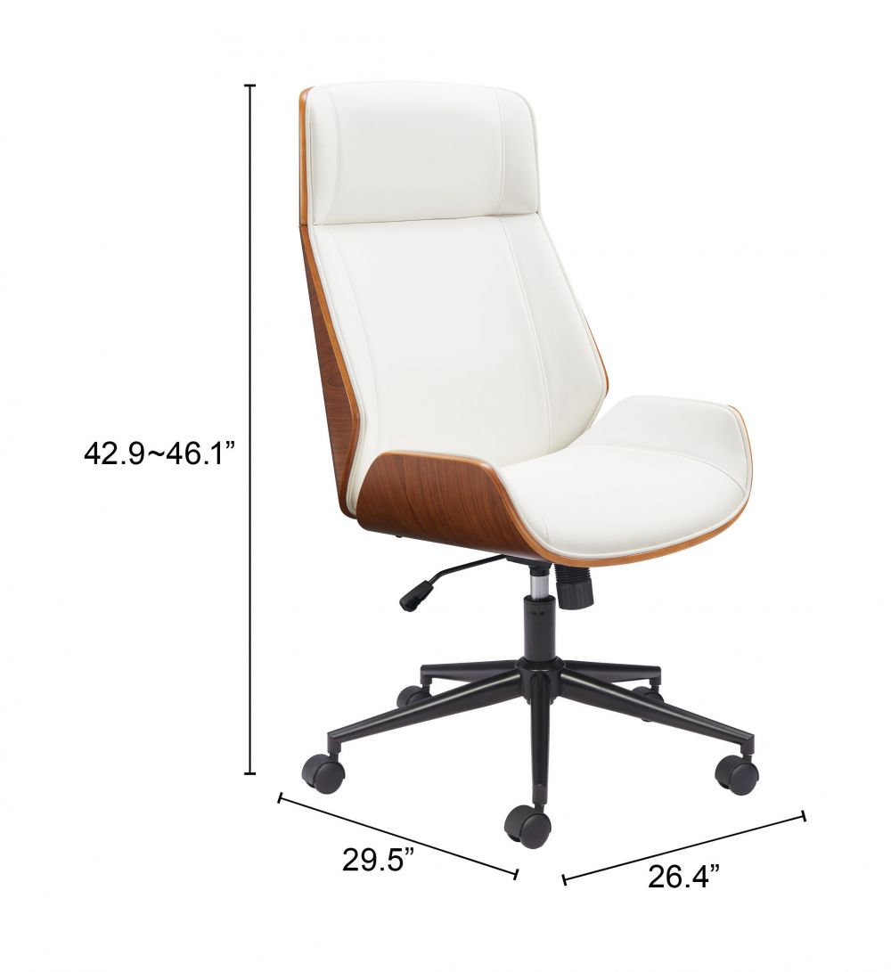 Flex Faux Leather High Back Office Chair