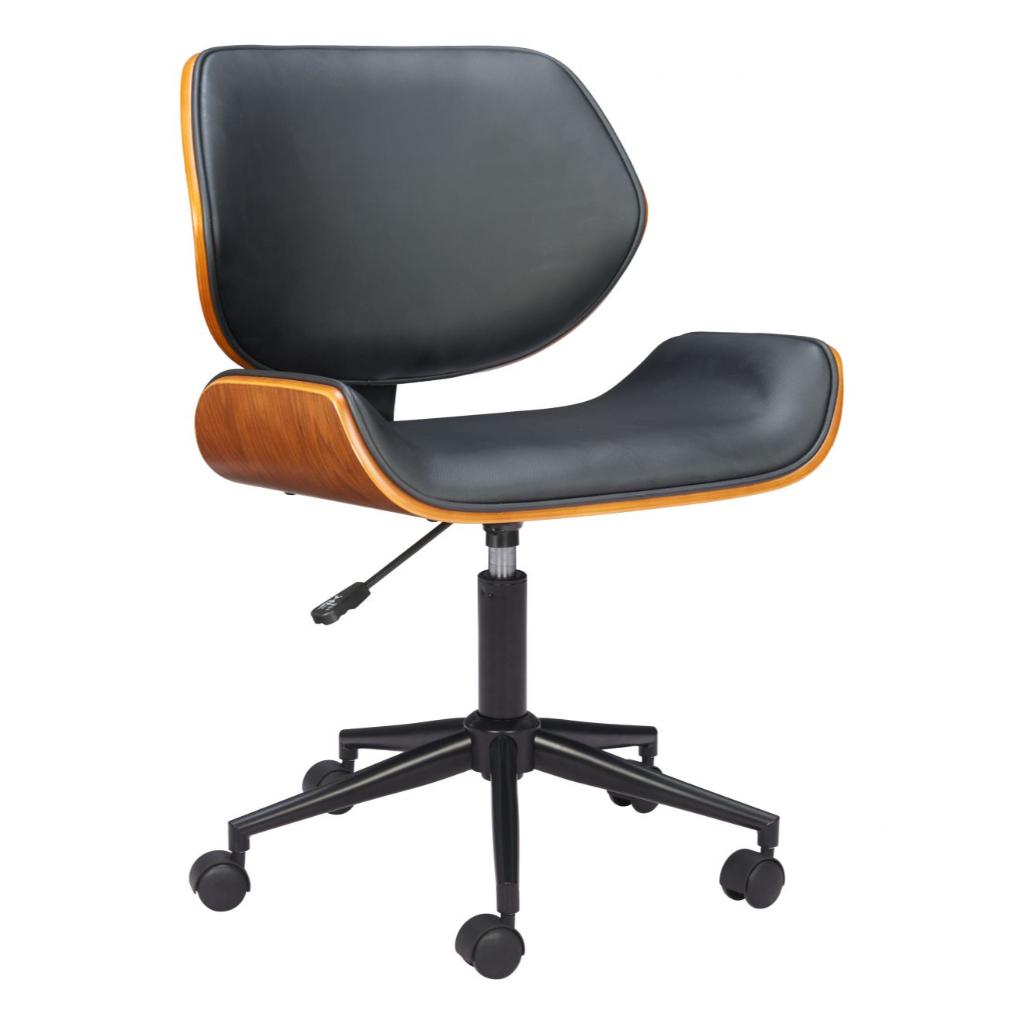 Flex Faux Leather Low Back Office Chair