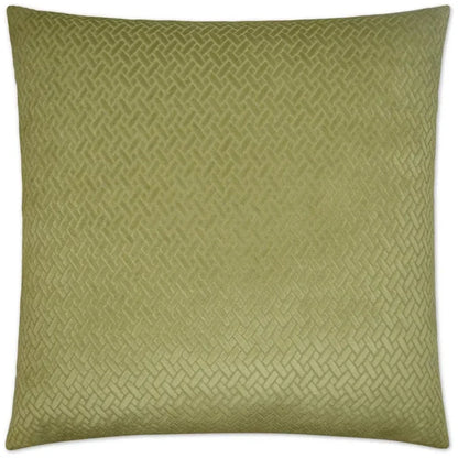 Flex Green Throw Pillow With Insert