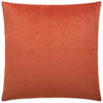 Flex Paprika Throw Pillow With Insert