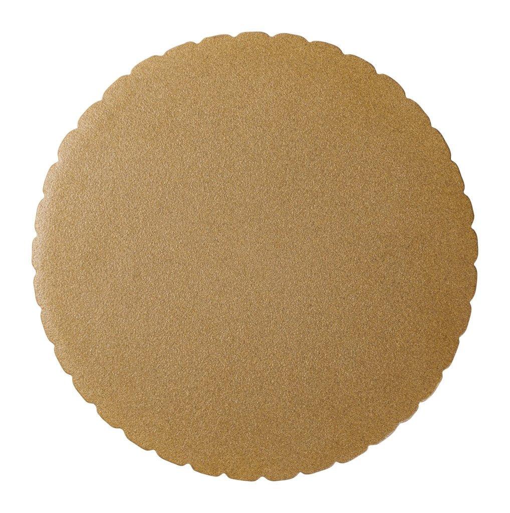 Flute Ceramic Round Patio Accent Table