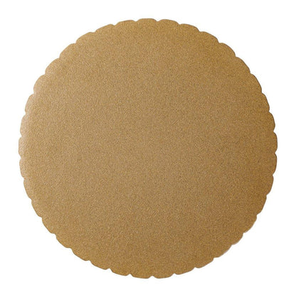 Flute Ceramic Round Patio Accent Table