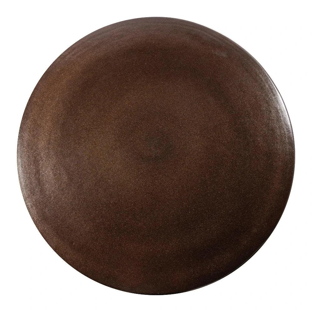 Flute Coffee Table - Pyrite Brown Outdoor Coffee Table