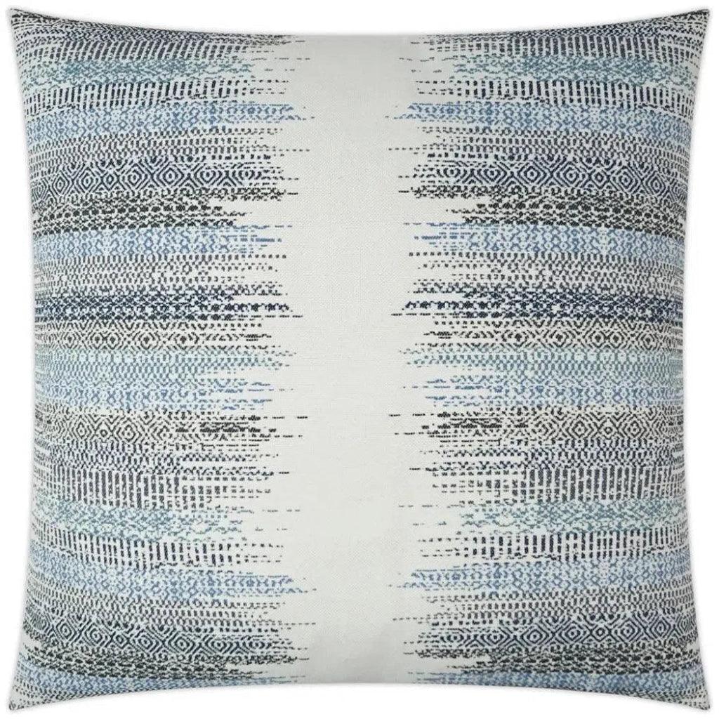 Fontana Blue  Large Throw Pillow With Insert