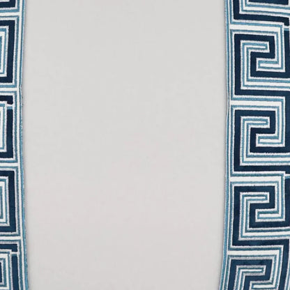 Fontanelle Blue Throw Pillow With Insert