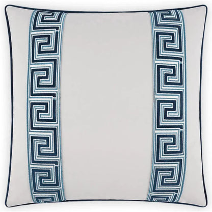 Fontanelle Blue Throw Pillow With Insert