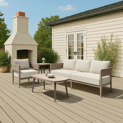 Foret Aluminum Outdoor Coffee Table