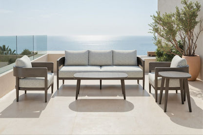 Foret Olefin Fabric Outdoor Armchair
