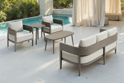 Foret Olefin Fabric Outdoor Armchair