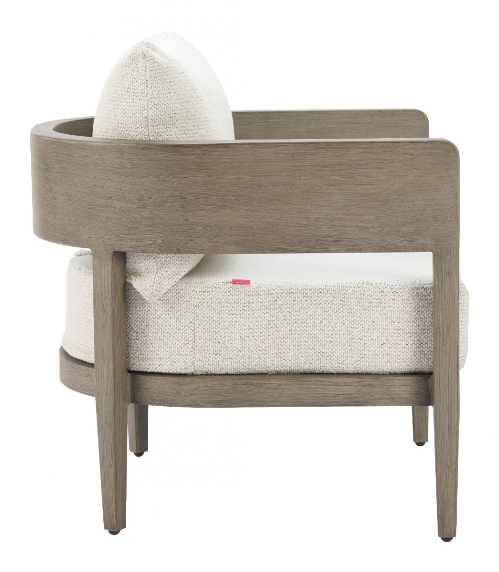 Foret Olefin Fabric Outdoor Armchair