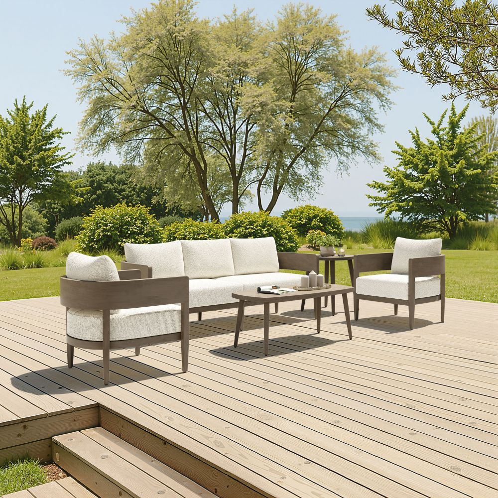 Foret Olefin Fabric Outdoor Sofa