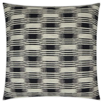 Fortress Black Throw Pillow With Insert