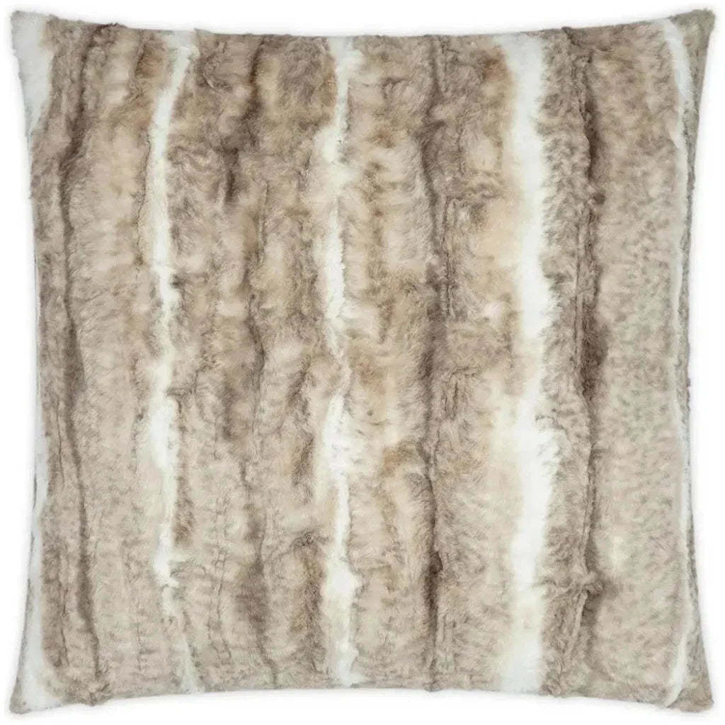 Foxster Brown Throw Pillow With Insert