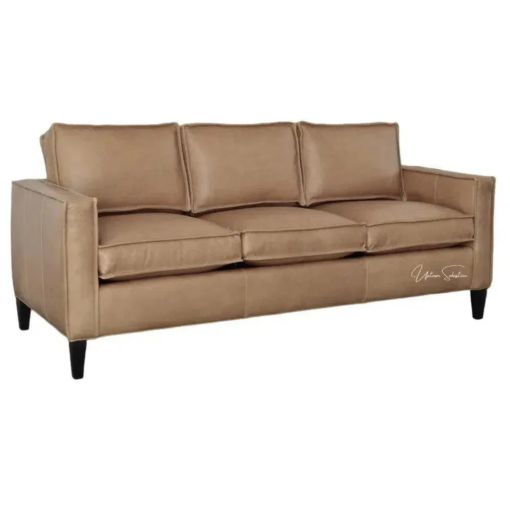 Freedom's Just Another Word for Custom Leather Sofa
