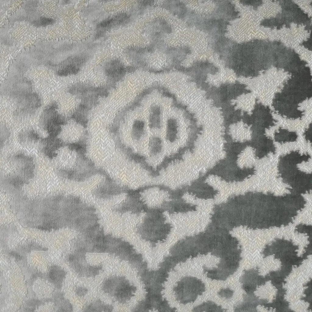Fretwork Grey Throw Pillow With Insert