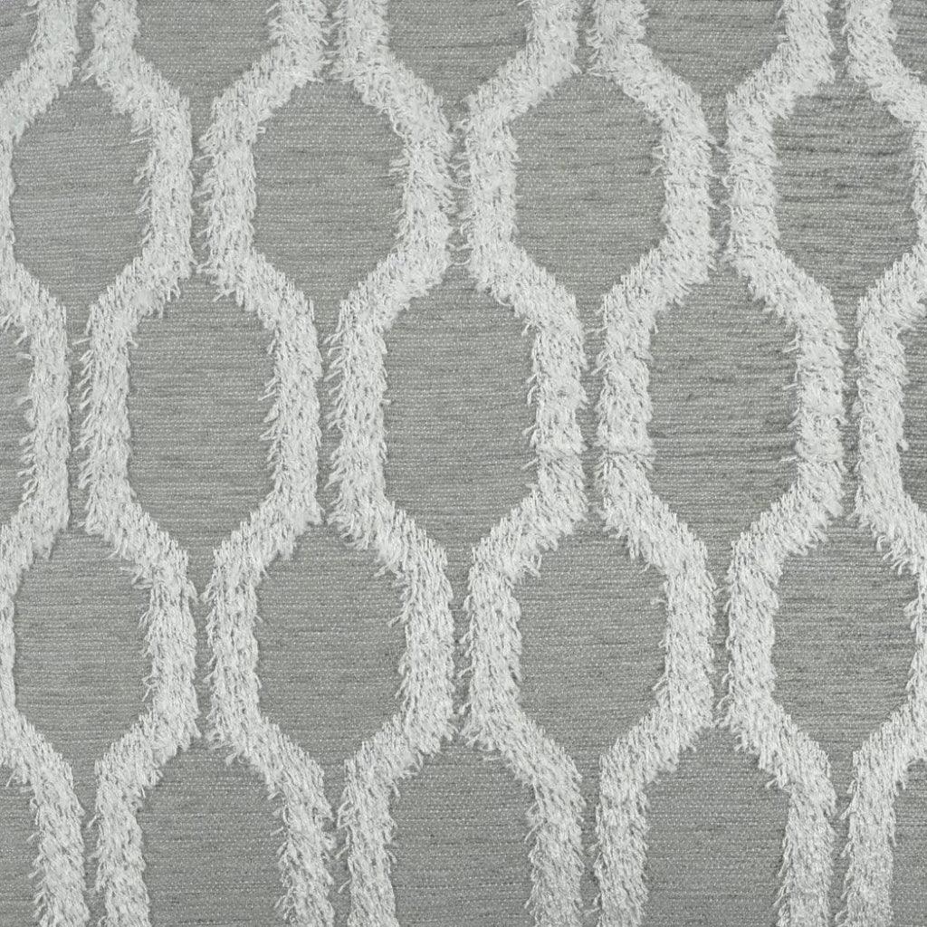Fringed Platinum Grey Throw Pillow Insert