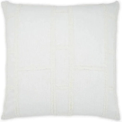 Fringeworthy Beach White Large Throw Pillow Insert
