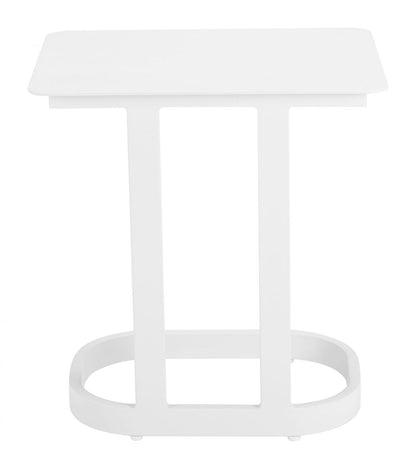 Friss Aluminum Rectangular End Table