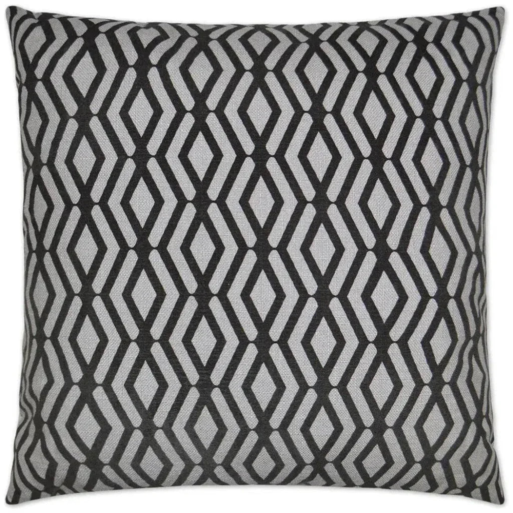 Fulcrum Grey Throw Pillow With Insert