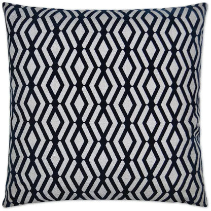 Fulcrum Navy Blue Throw Pillow With Insert
