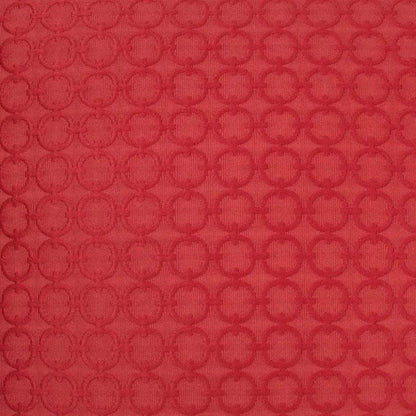 Full Circle Red Throw Pillow With Insert